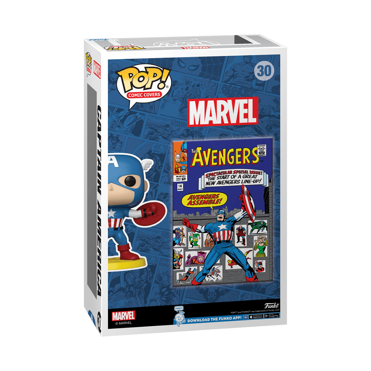 FUN74134 Marvel Comics - Avengers #16 US Exclusive Pop! Comic Cover [RS] - Funko - Titan Pop Culture