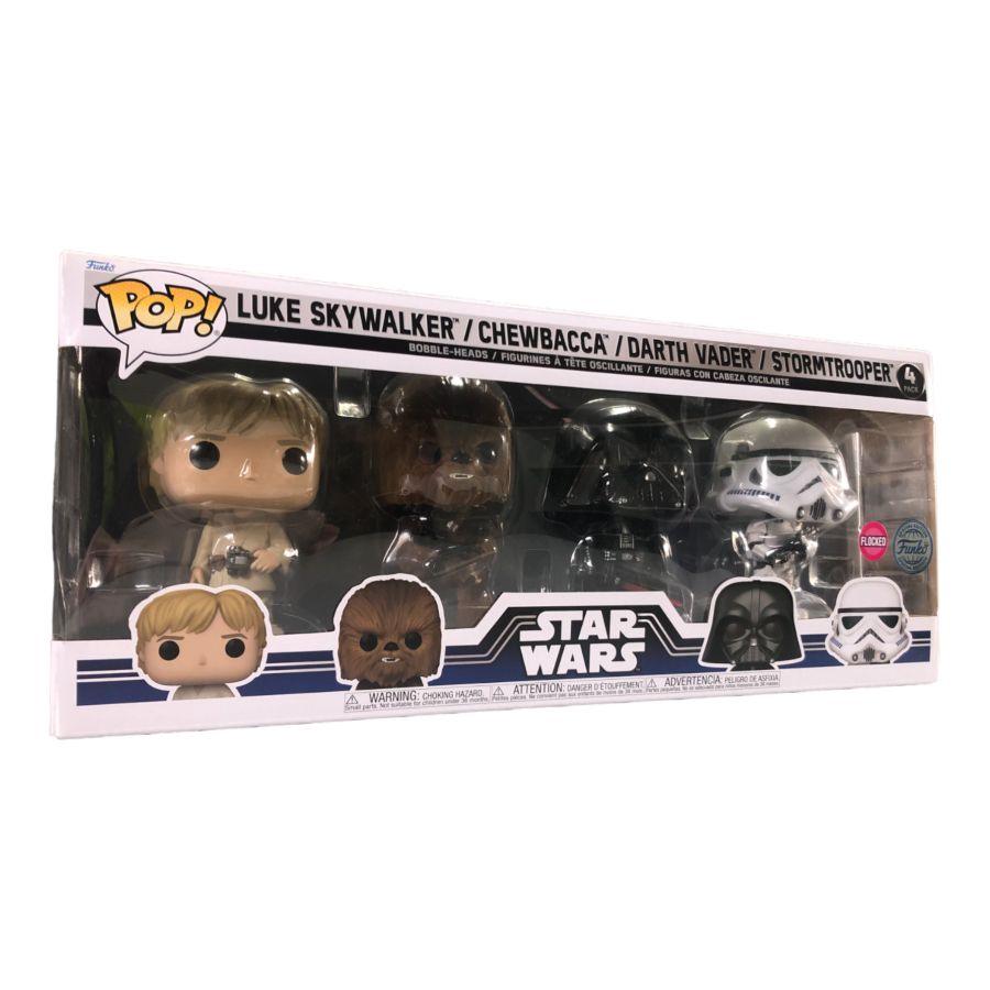 FUN74138 Star Wars - New Classics Exclusive Pop! Vinyl 4-Pack [RS] - Funko - Titan Pop Culture