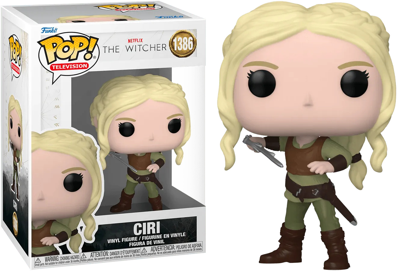 FUN74245 The Witcher (TV) - Ciri (Training) Pop! Vinyl - Funko - Titan Pop Culture