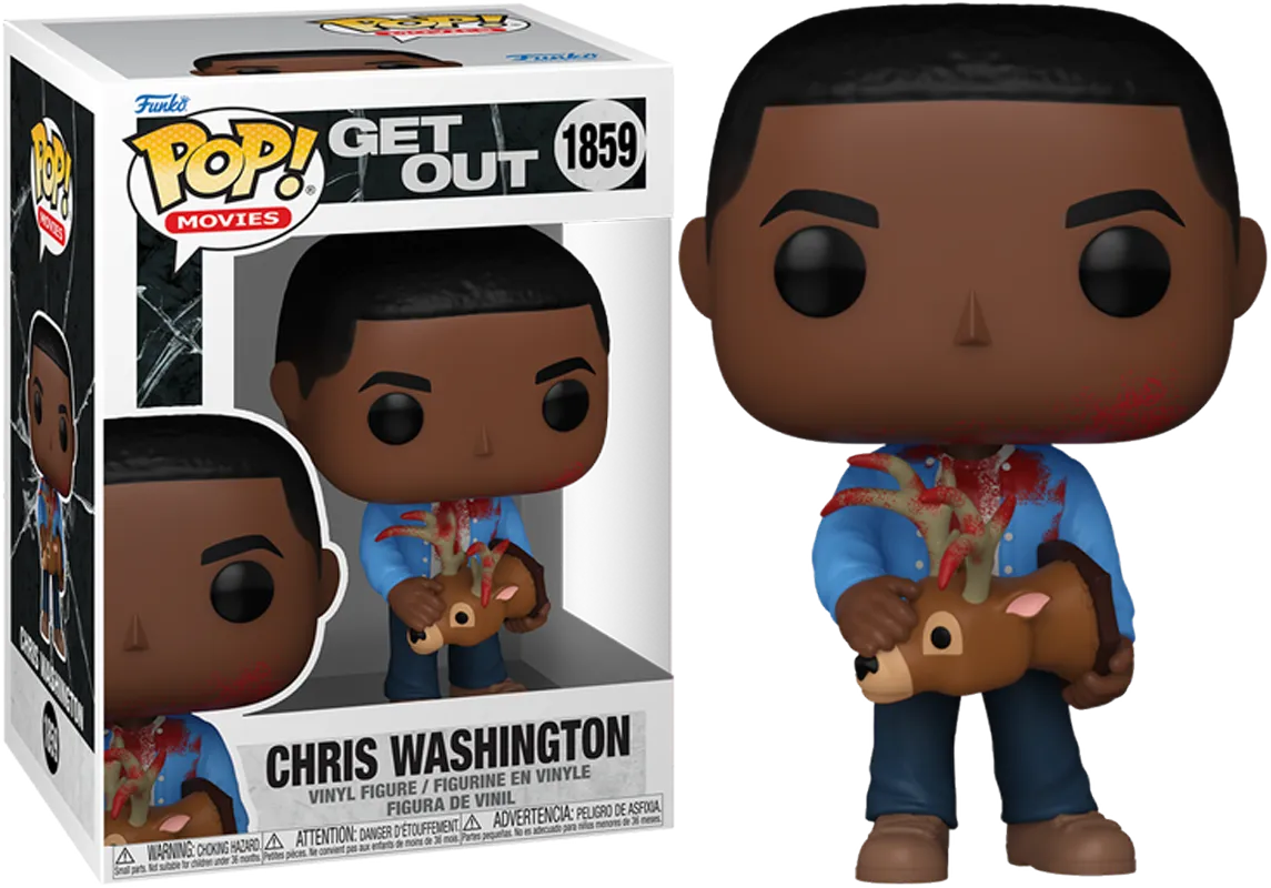 FUN74267 Get Out - Chris Washington with Deer Pop! Vinyl - Funko - Titan Pop Culture