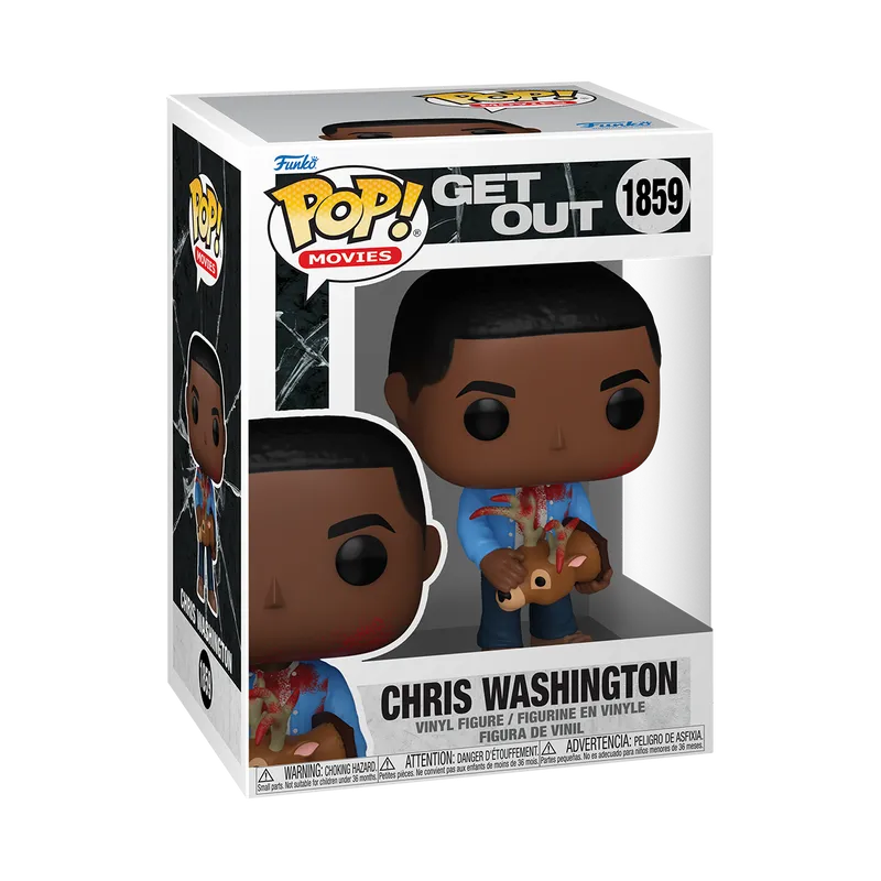 FUN74267 Get Out - Chris Washington with Deer Pop! Vinyl - Funko - Titan Pop Culture