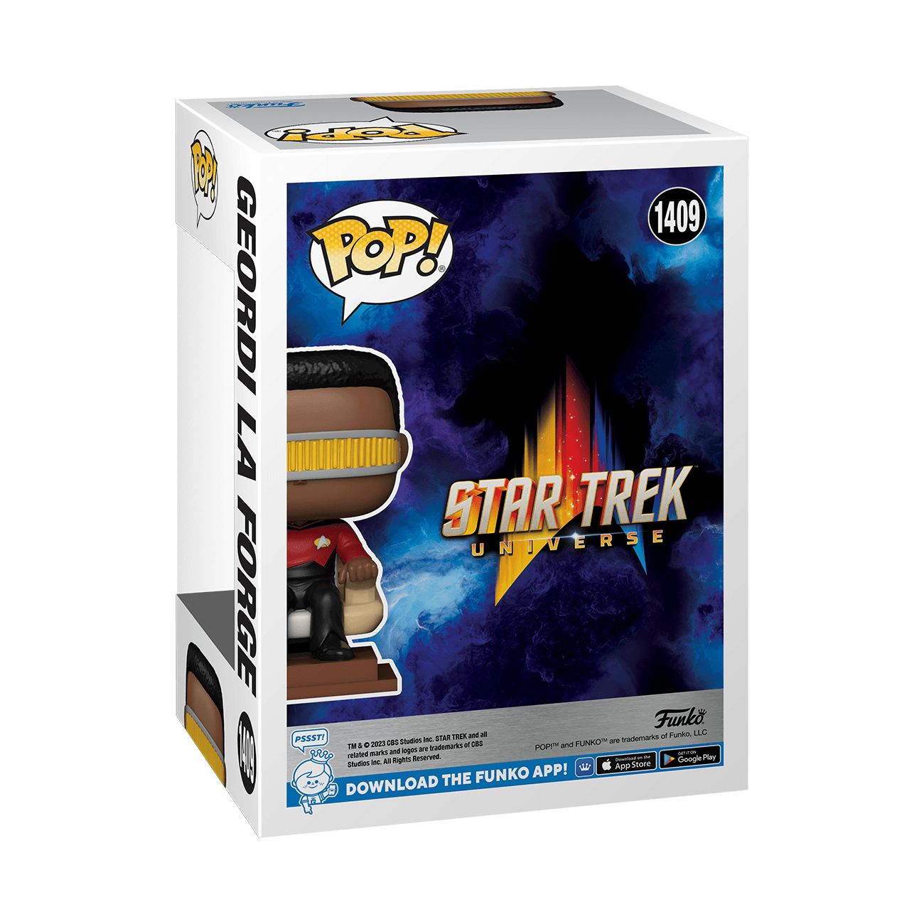 FUN74272 Star Trek - Geordi La Forge NYCC 2023 US Exclusive Pop! Vinyl [RS] - Funko - Titan Pop Culture