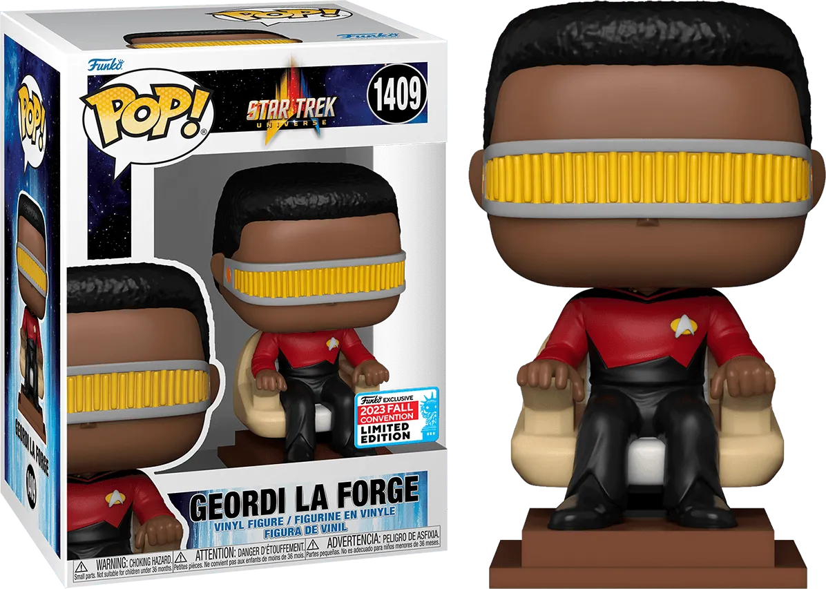 FUN74272 Star Trek - Geordi La Forge NYCC 2023 US Exclusive Pop! Vinyl [RS] - Funko - Titan Pop Culture