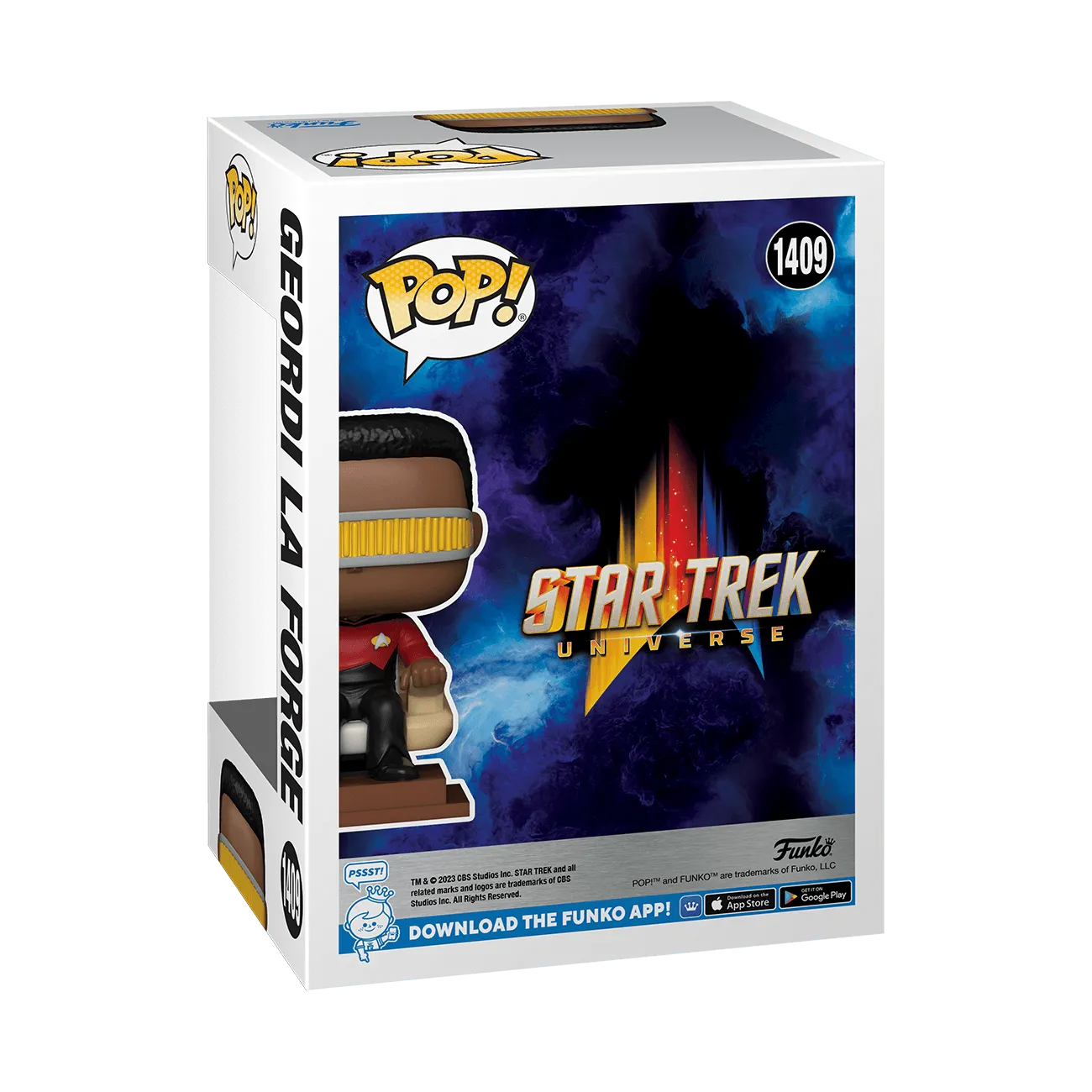 FUN74272 Star Trek - Geordi La Forge NYCC 2023 US Exclusive Pop! Vinyl [RS] - Funko - Titan Pop Culture