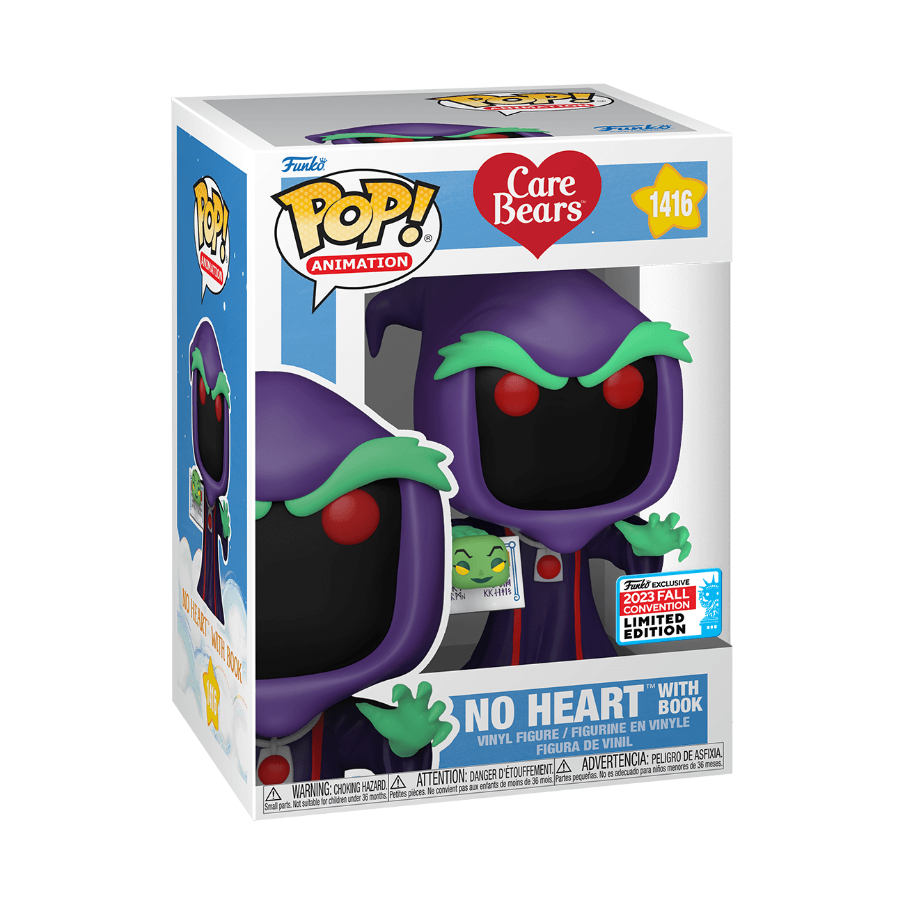 FUN74273 Care Bears - No Heart NYCC 2023 US Exclusive Pop! Vinyl [RS] - Funko - Titan Pop Culture