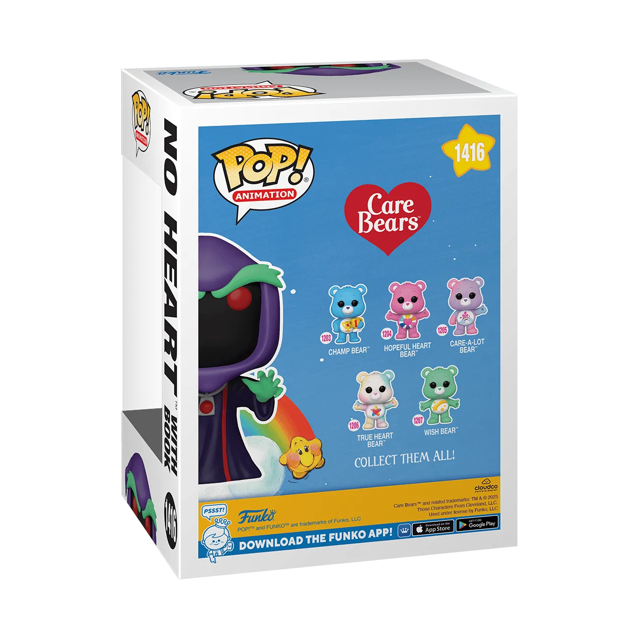 FUN74273 Care Bears - No Heart NYCC 2023 US Exclusive Pop! Vinyl [RS] - Funko - Titan Pop Culture