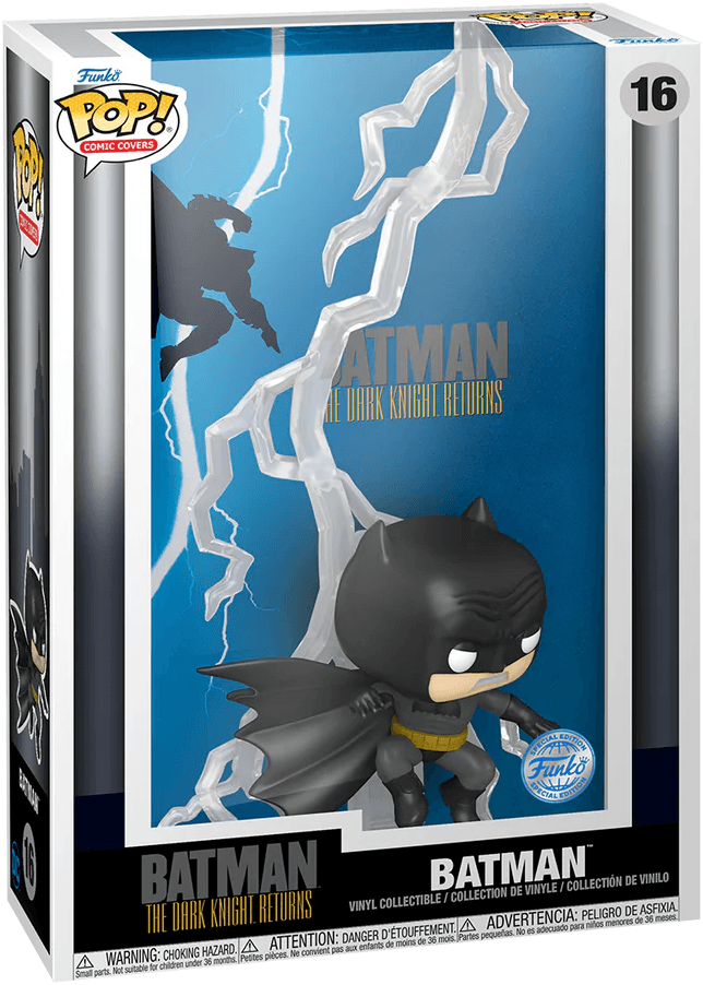 FUN82173 Batman: The Dark Knight Returns - Batman Glow-in-the-Dark Comic Covers Pop! Vinyl [RS] - Funko - Titan Pop Culture