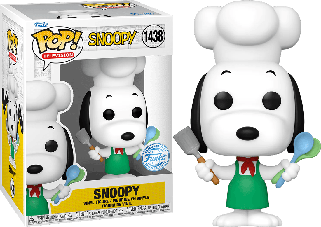 FUN74318 Peanuts - Snoopy (Chef Outfit) US Exclusive Pop! Vinyl [RS] - Funko - Titan Pop Culture
