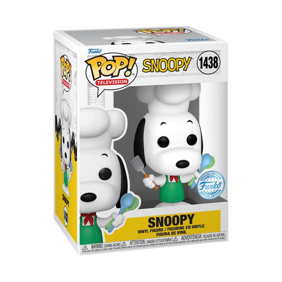 FUN74318 Peanuts - Snoopy (Chef Outfit) US Exclusive Pop! Vinyl [RS] - Funko - Titan Pop Culture