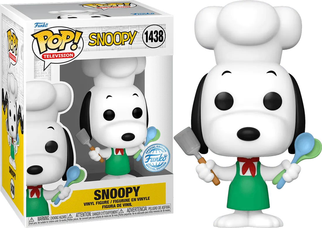 FUN74318 Peanuts - Snoopy (Chef Outfit) US Exclusive Pop! Vinyl [RS] - Funko - Titan Pop Culture