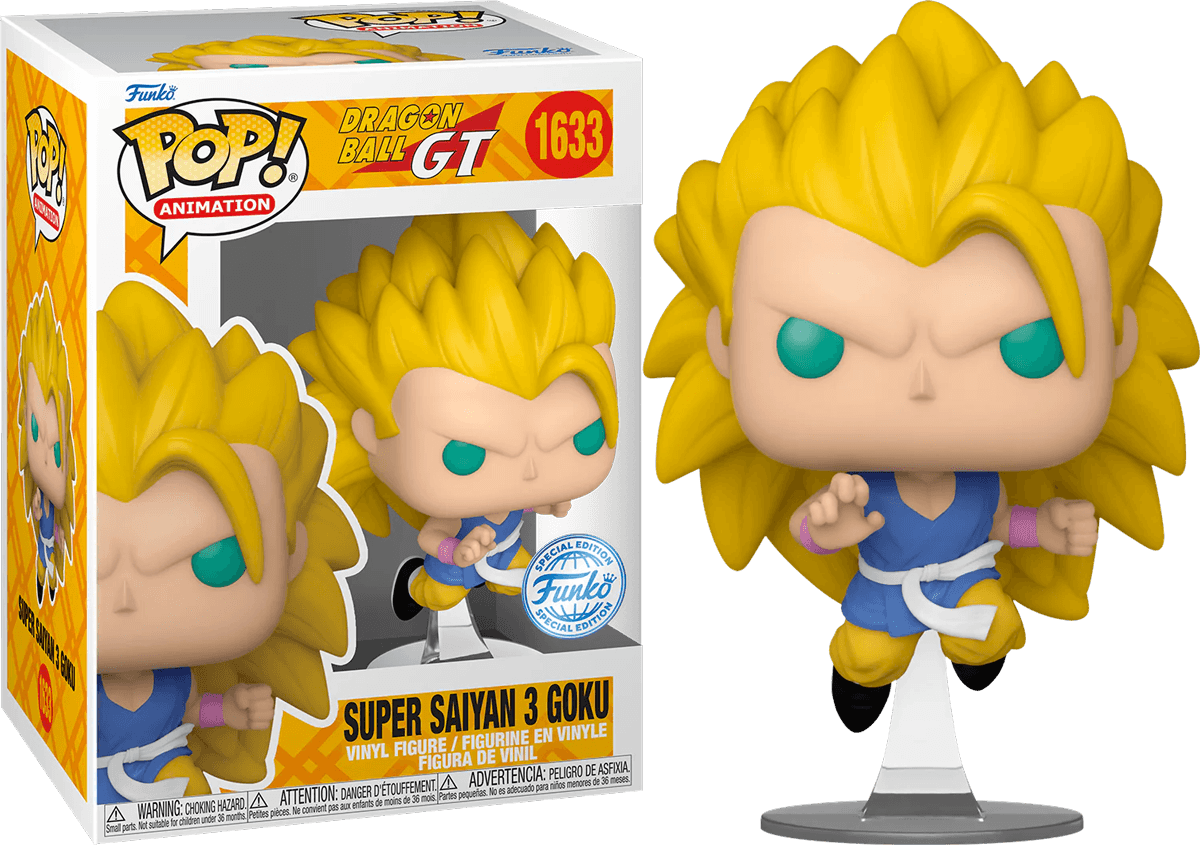 FUN74392 Dragon Ball GT - Goku (Super Saiyan 3) US Exclusive Pop! Vinyl [RS] - Funko - Titan Pop Culture