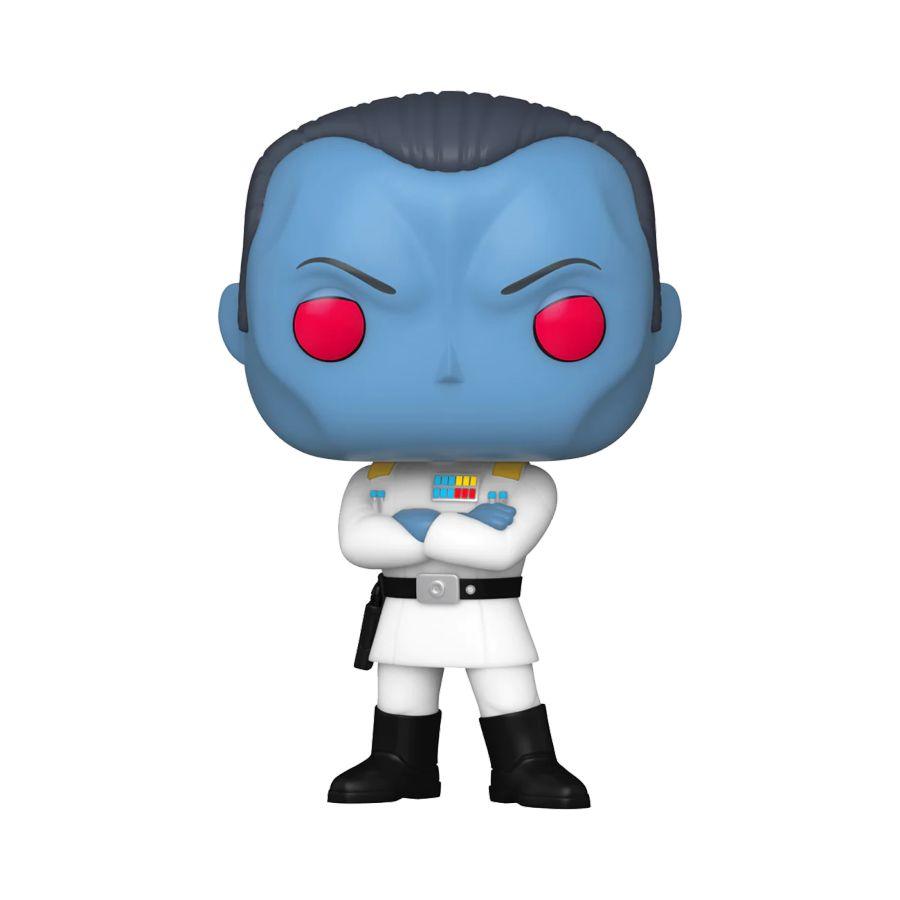 FUN74400 Star Wars: Clone Wars 20th Anniversary - Grand Admiral Thrawn US Exclusive Pop! Vinyl [RS] - Funko - Titan Pop Culture