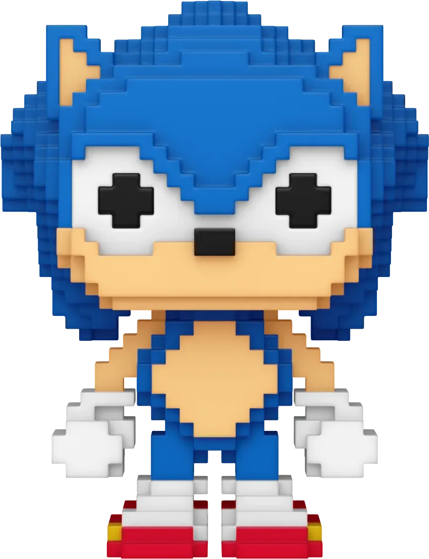 FUN74401 Sonic the Hedgehog - Sonic 8-Bit US Exclusive Pop! Vinyl [RS] - Funko - Titan Pop Culture