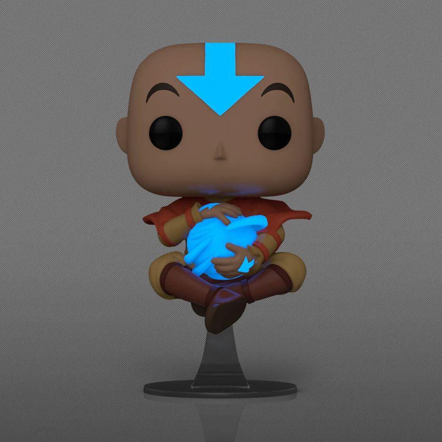 FUN74407 Avatar the Last Airbender - Aang (Floating) US Exclusive Glow Pop! Vinyl [RS] - Funko - Titan Pop Culture