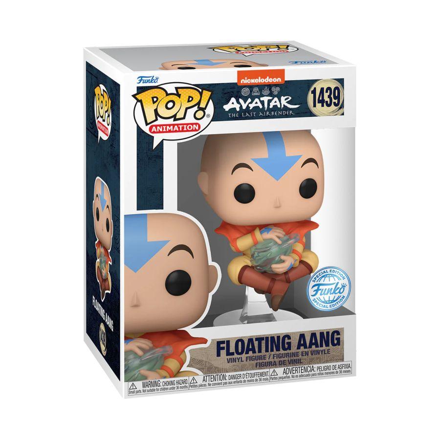 FUN74407 Avatar the Last Airbender - Aang (Floating) US Exclusive Glow Pop! Vinyl [RS] - Funko - Titan Pop Culture