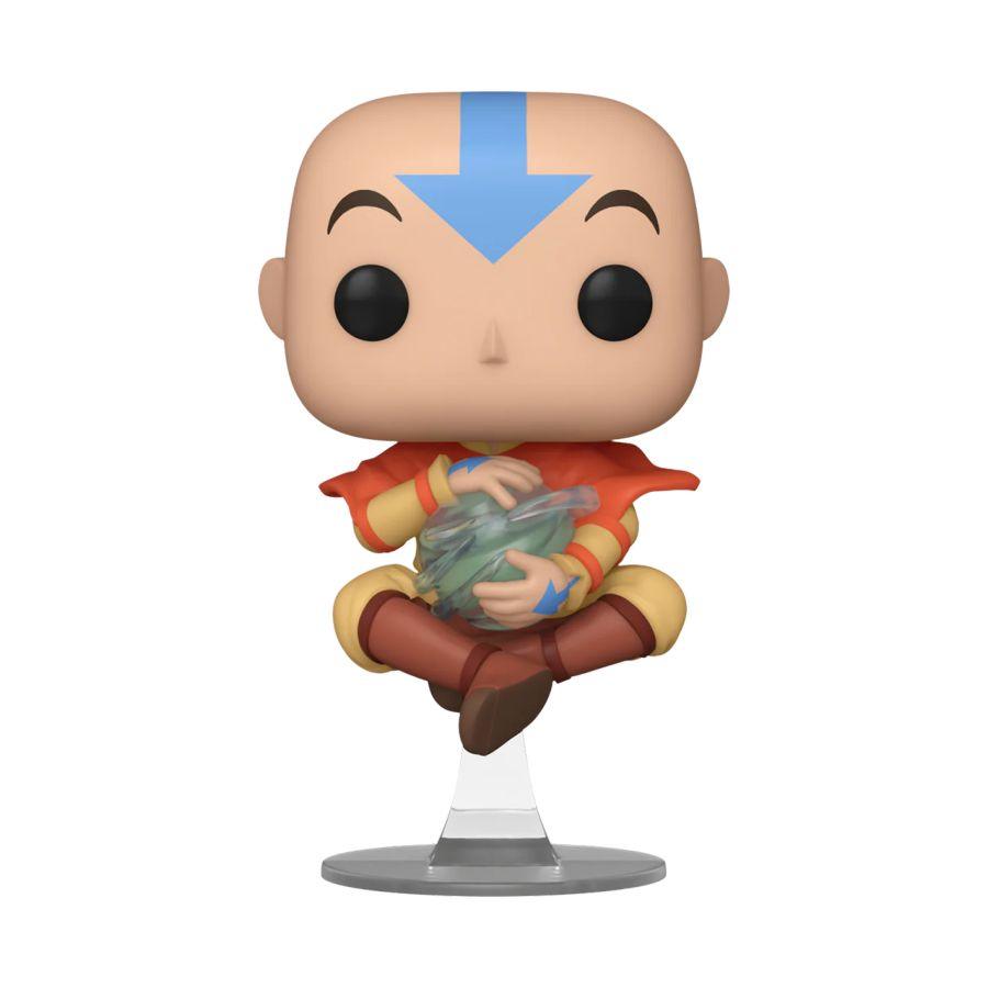 FUN74407 Avatar the Last Airbender - Aang (Floating) US Exclusive Glow Pop! Vinyl [RS] - Funko - Titan Pop Culture