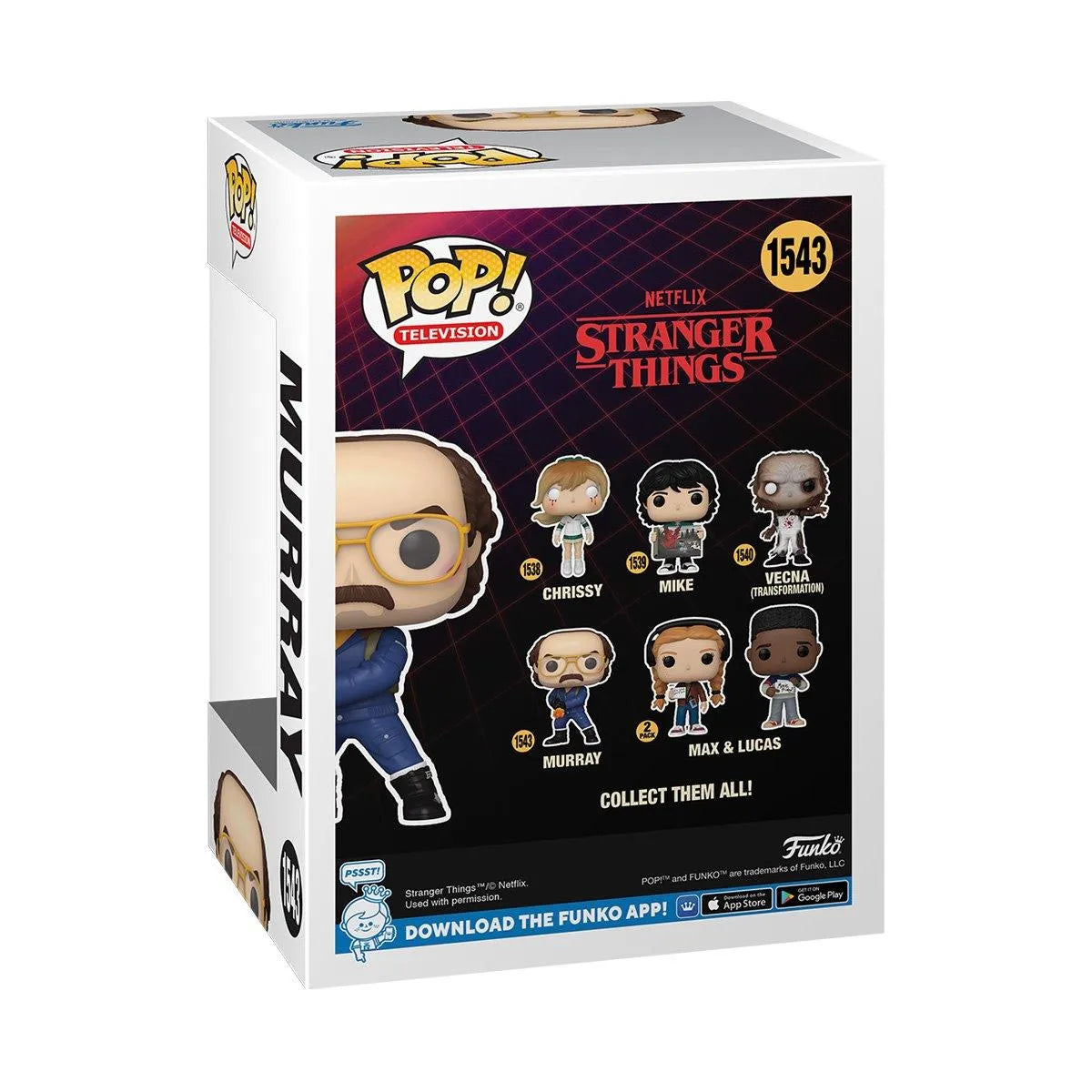 FUN74418 Stranger Things - Murray Bauman with Flamethrower Pop! Vinyl - Funko - Titan Pop Culture