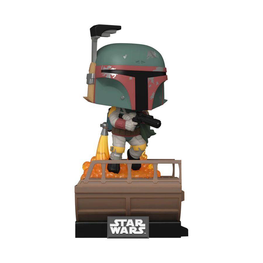 FUN74440 Star Wars: Return of the Jedi - Boba Fett US Exclusive Build-A-Scene Pop! Deluxe [RS] - Funko - Titan Pop Culture