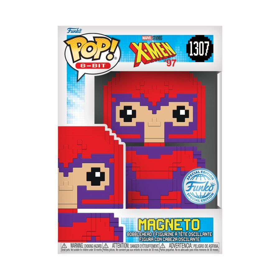 FUN74446 X-Men '97 - Magneto 8-Bit US Exclusive Pop! Vinyl [RS] - Funko - Titan Pop Culture