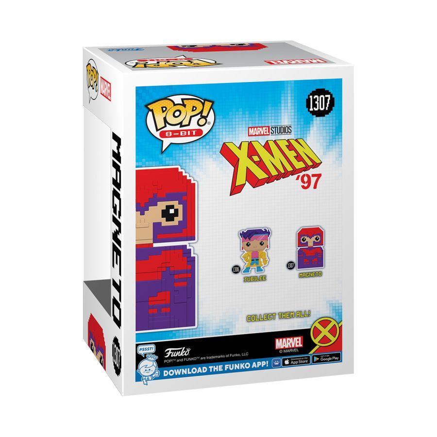 FUN74446 X-Men '97 - Magneto 8-Bit US Exclusive Pop! Vinyl [RS] - Funko - Titan Pop Culture