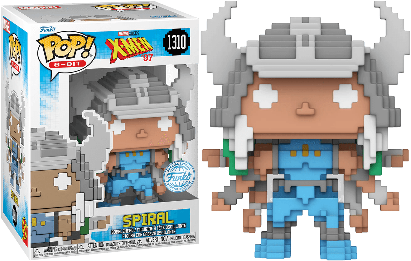 FUN74447 X-Men ('97) - Sprial US Exclusive 8-Bit Pop! Vinyl [RS] - Funko - Titan Pop Culture