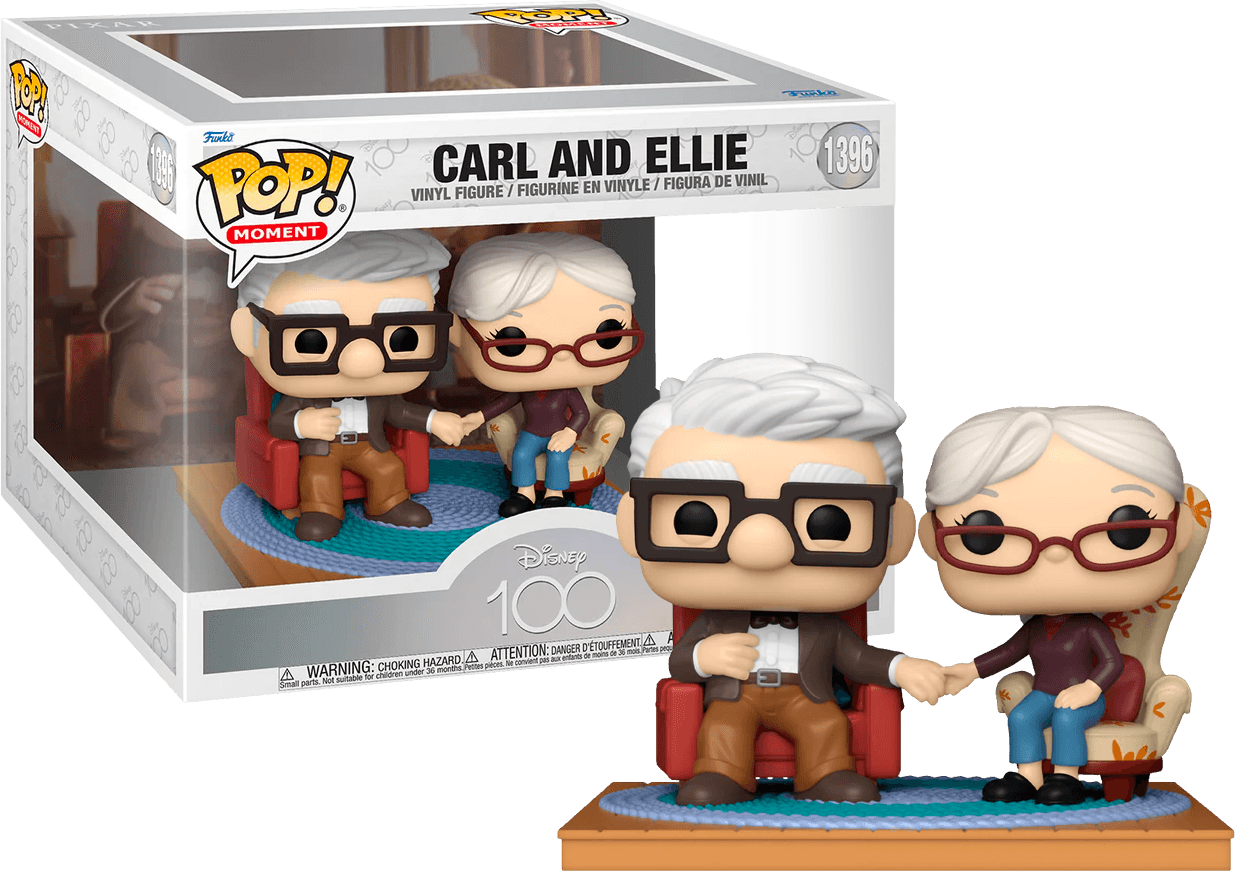 FUN74456 Disney: D100 - Carl & Ellie US Exclusive Pop! Moment [RS] - Funko TBA - Titan Pop Culture