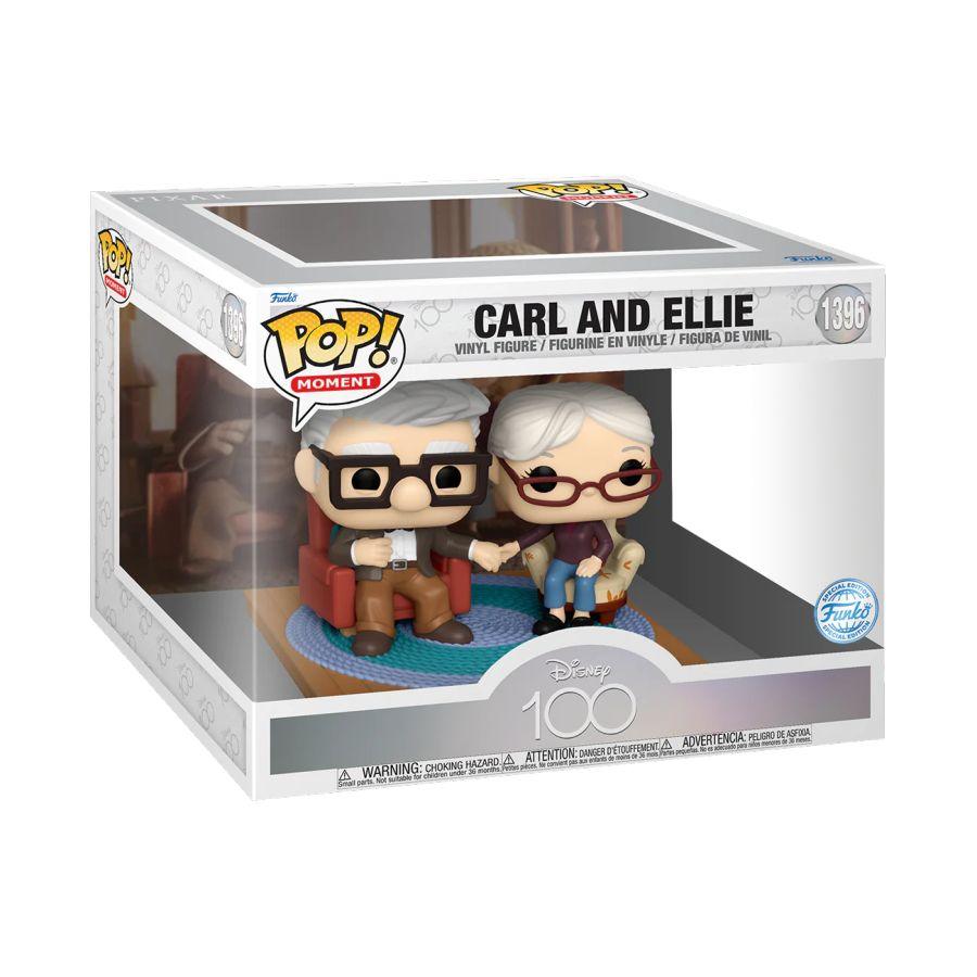 FUN74456 Disney: D100 - Carl & Ellie US Exclusive Pop! Moment [RS] - Funko TBA - Titan Pop Culture