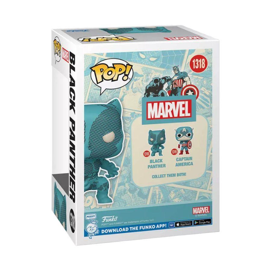 Marvel Comics: D100 - Black Panther Retro Reimagined US Exclusive Pop! Vinyl [RS] Pop! Vinyl by Funko | Titan Pop Culture