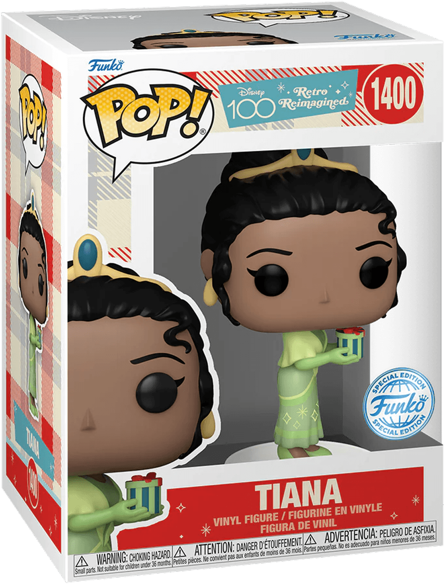 FUN74481 Disney: D100 - Tiana Retro Reimagined Pop! Vinyl [RS] - Funko - Titan Pop Culture