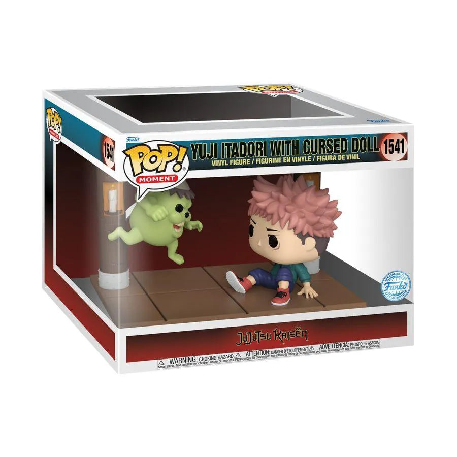 FUN74510 Jujutsu Kaisen - Itadori & Cursed Doll US Exclusive Pop! Moment [RS] - Funko - Titan Pop Culture