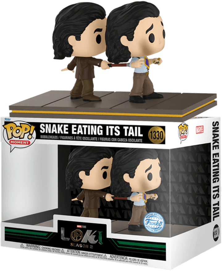 FUN74511 Loki (TV S2): Snake Eating Its Tail US Exclusive Pop! Moment [RS] - Funko - Titan Pop Culture