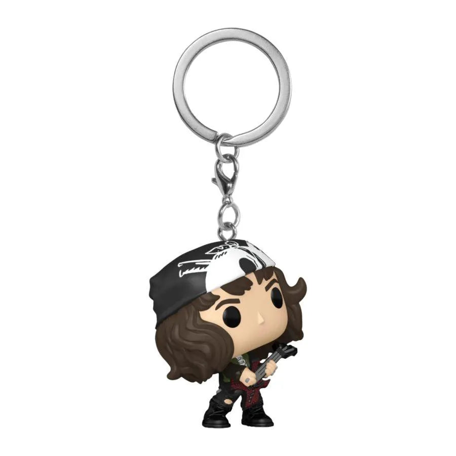 FUN74512 Stranger Things - Eddie US Exclusive Pop! Keychain [RS] - Funko TBA - Titan Pop Culture