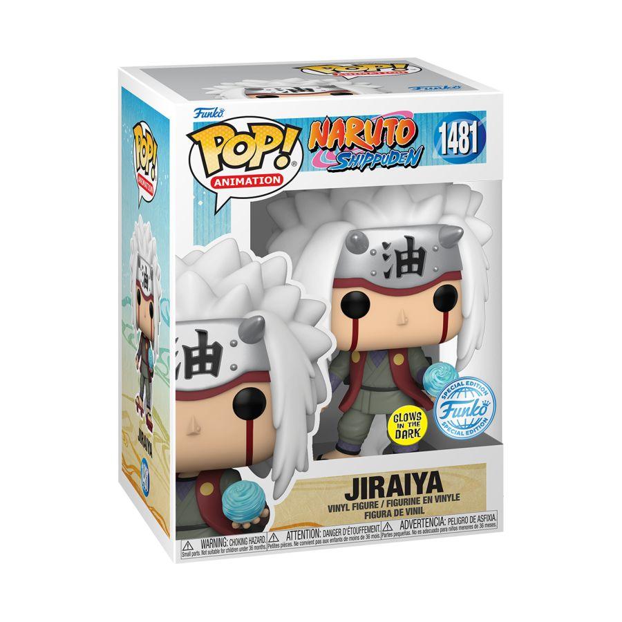 FUN74514 Naruto - Jiraiya with Rasengan US Exclusive Glow Pop! Vinyl [RS] - Funko - Titan Pop Culture