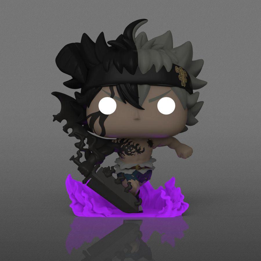 FUN74522 Black Clover - Demon Asta US Exclusive Glow Pop! Vinyl [RS] - Funko - Titan Pop Culture