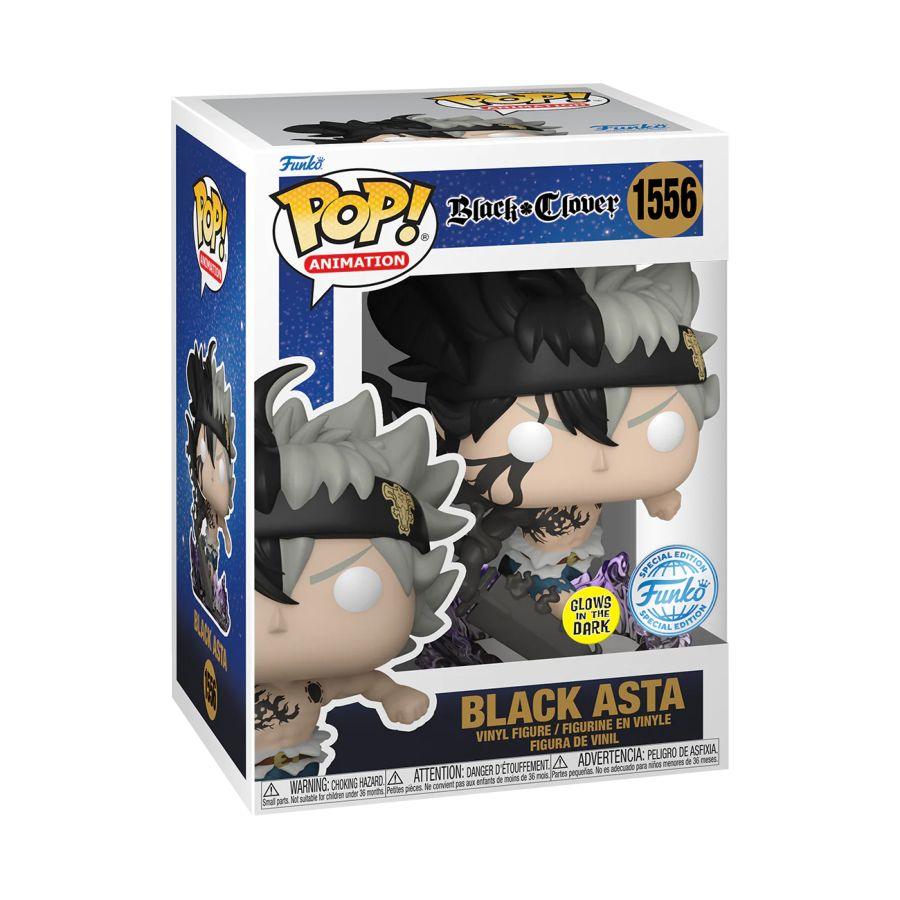 FUN74522 Black Clover - Demon Asta US Exclusive Glow Pop! Vinyl [RS] - Funko - Titan Pop Culture