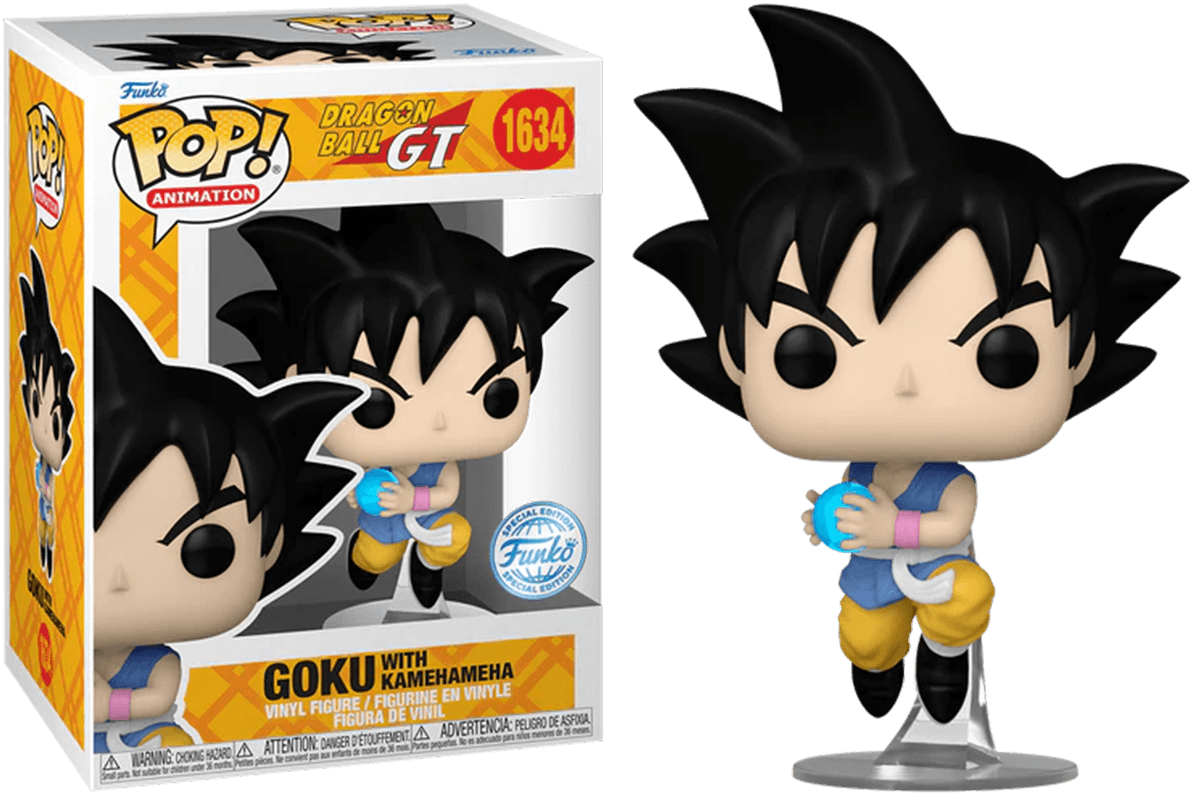 FUN74607 Dragon Ball GT - Goku with Kamehameha US Exclusive Pop! Vinyl [RS] - Funko - Titan Pop Culture