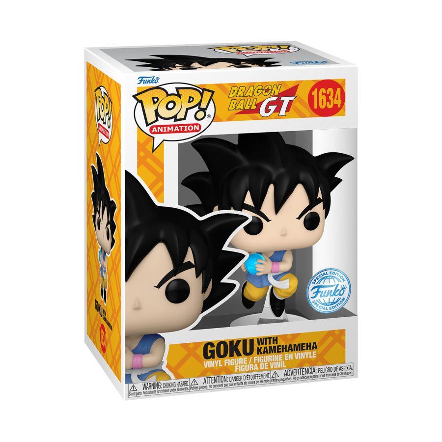 FUN74607 Dragon Ball GT - Goku with Kamehameha US Exclusive Pop! Vinyl [RS] - Funko - Titan Pop Culture