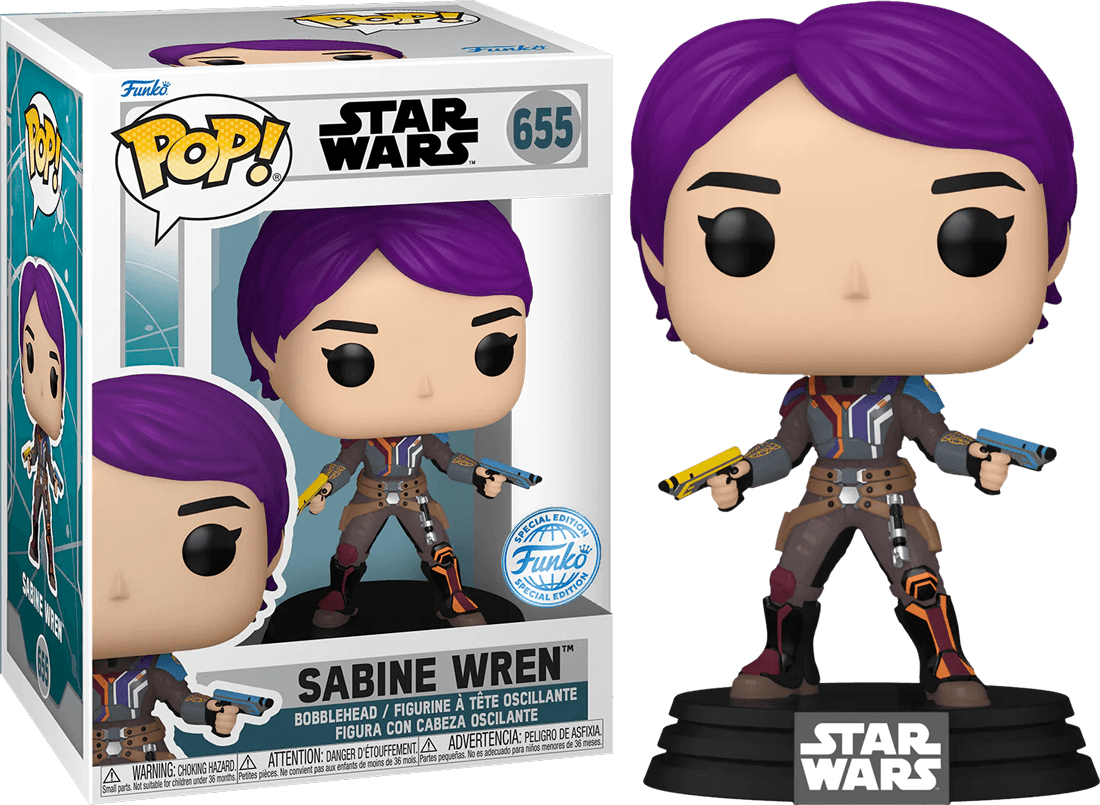 FUN74611 Star Wars: Ahsoka (TV) - Sabine Wren US Exclusive Pop! Vinyl [RS] - Funko - Titan Pop Culture