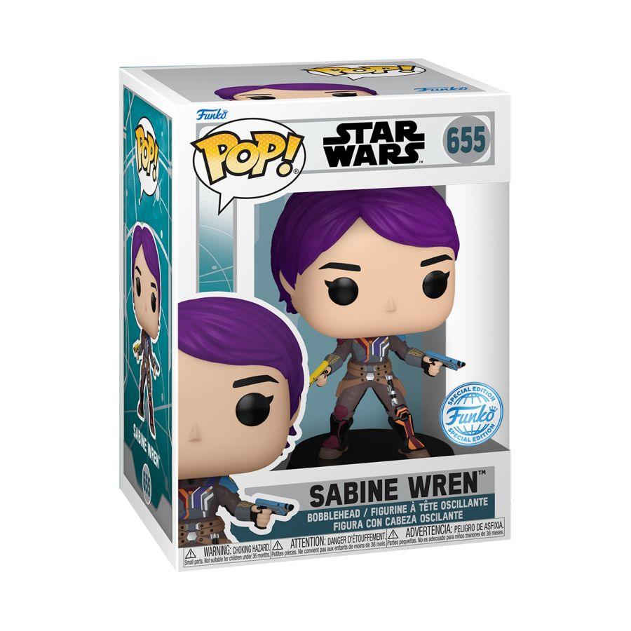 FUN74611 Star Wars: Ahsoka (TV) - Sabine Wren US Exclusive Pop! Vinyl [RS] - Funko - Titan Pop Culture