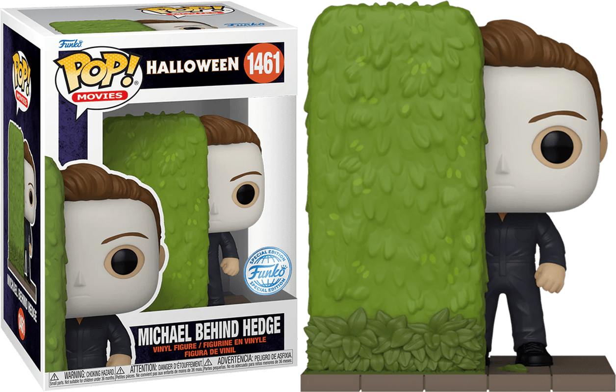 FUN74695 Halloween - Michael Myers with Hedge US Exclusive Pop! Vinyl [RS] - Funko - Titan Pop Culture