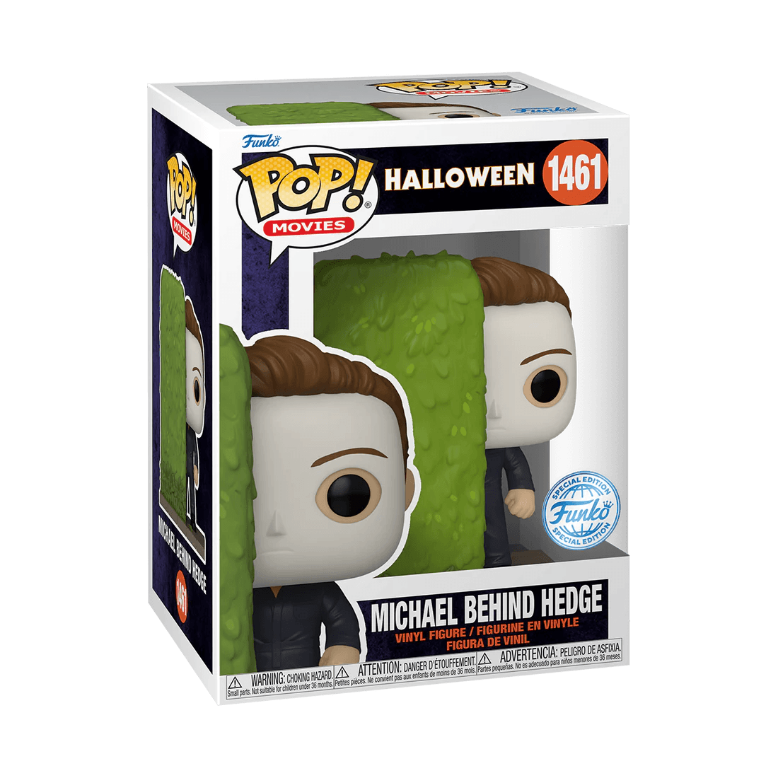 FUN74695 Halloween - Michael Myers with Hedge US Exclusive Pop! Vinyl [RS] - Funko - Titan Pop Culture