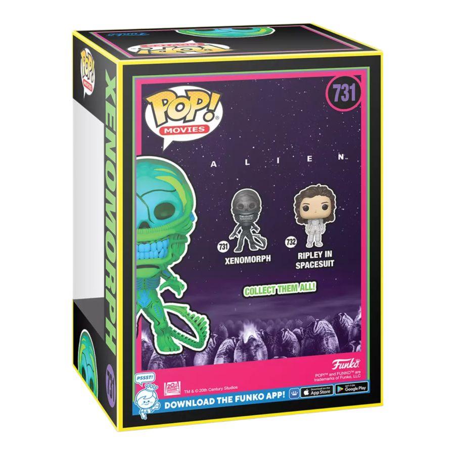 FUN74697 Alien - Xenomorph US Exclusive Blacklight Pop! Vinyl [RS] - Funko - Titan Pop Culture