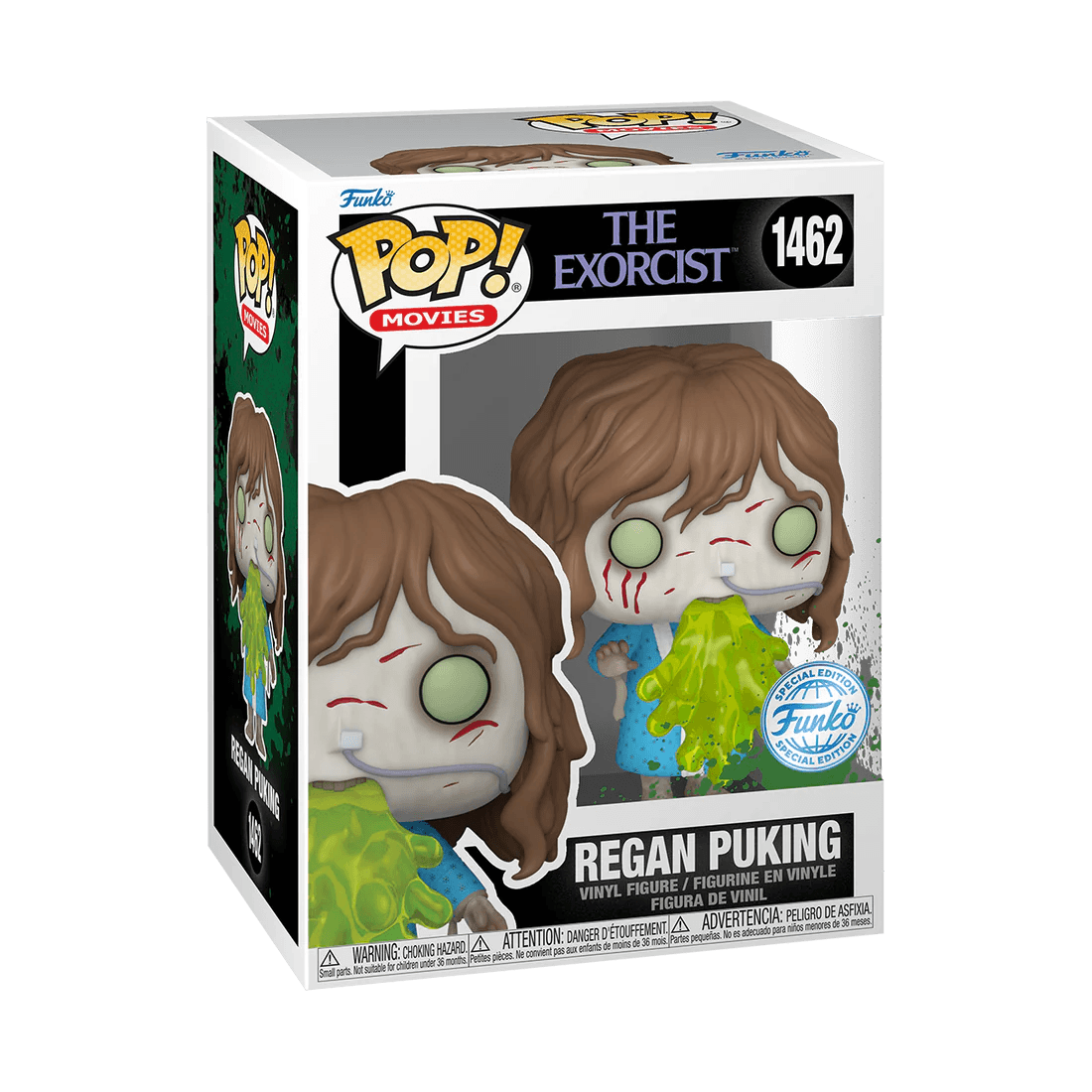 FUN74698 Exorcist - Regan Vomiting US Exclusive Pop! Vinyl [RS] - Funko - Titan Pop Culture