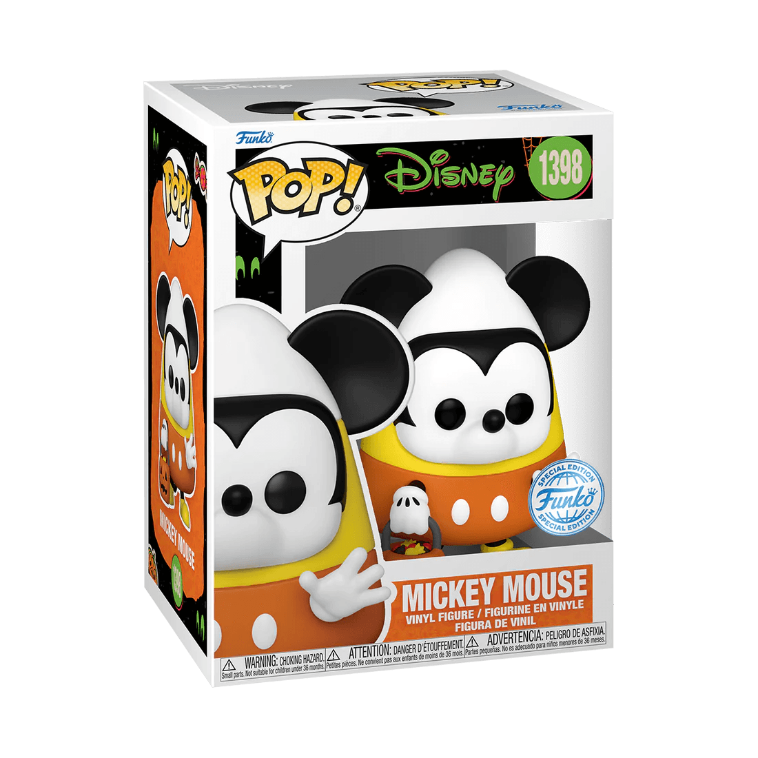 FUN74706 Disney - Mickey Mouse Candy Corn US Exclusive Pop! Vinyl [RS] - Funko - Titan Pop Culture