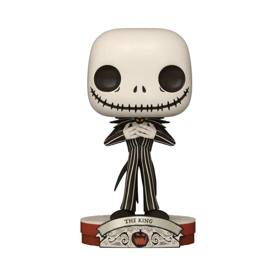 FUN74707 The Nightmare Before Christmas - Jack Skellington as the King US Exclusive Pop! Vinyl [RS] - Funko - Titan Pop Culture