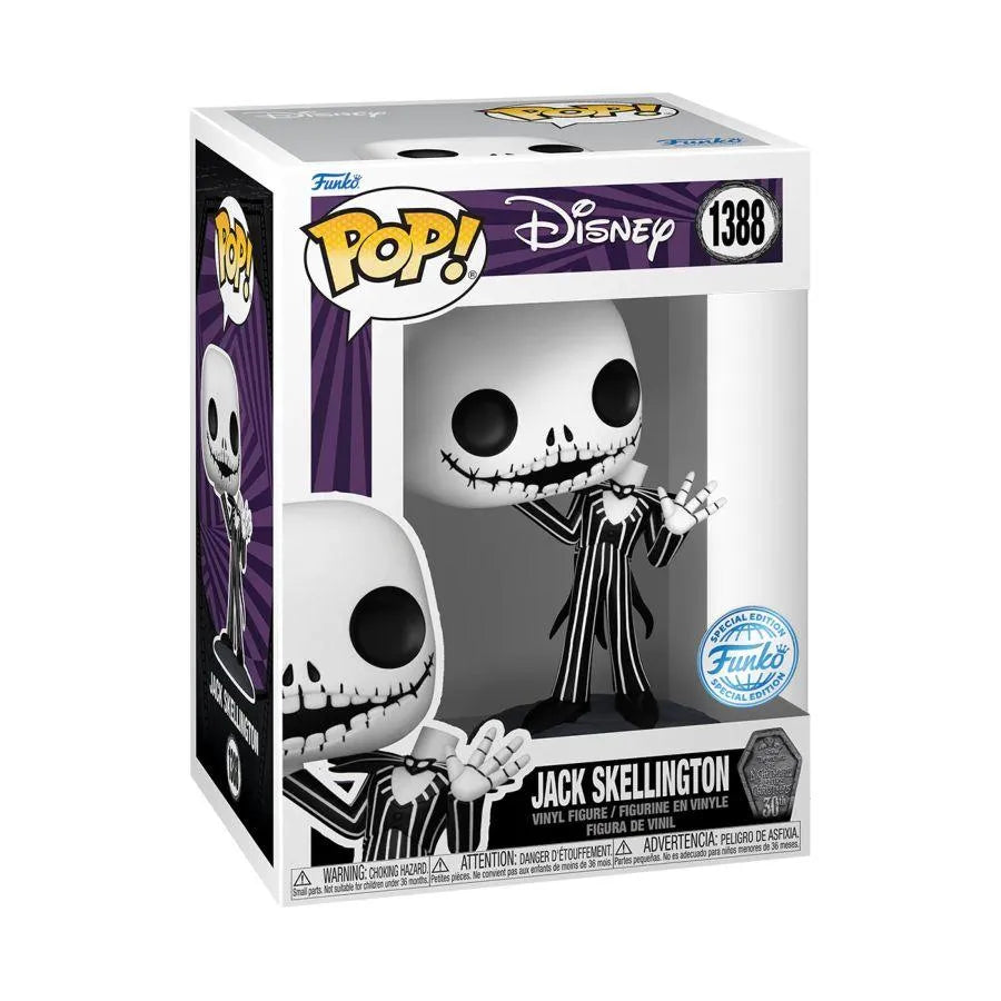 FUN74711 The Nightmare Before Christmas - Headless Jack US Exclusive Pop! Vinyl [RS] - Funko - Titan Pop Culture