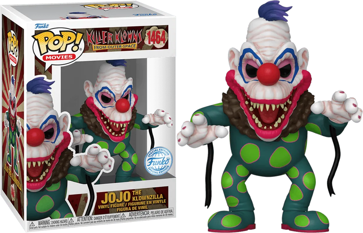 FUN74715 Killer Klowns - Jojo with Strings US Exclusive Pop! Vinyl [RS] - Funko TBA - Titan Pop Culture