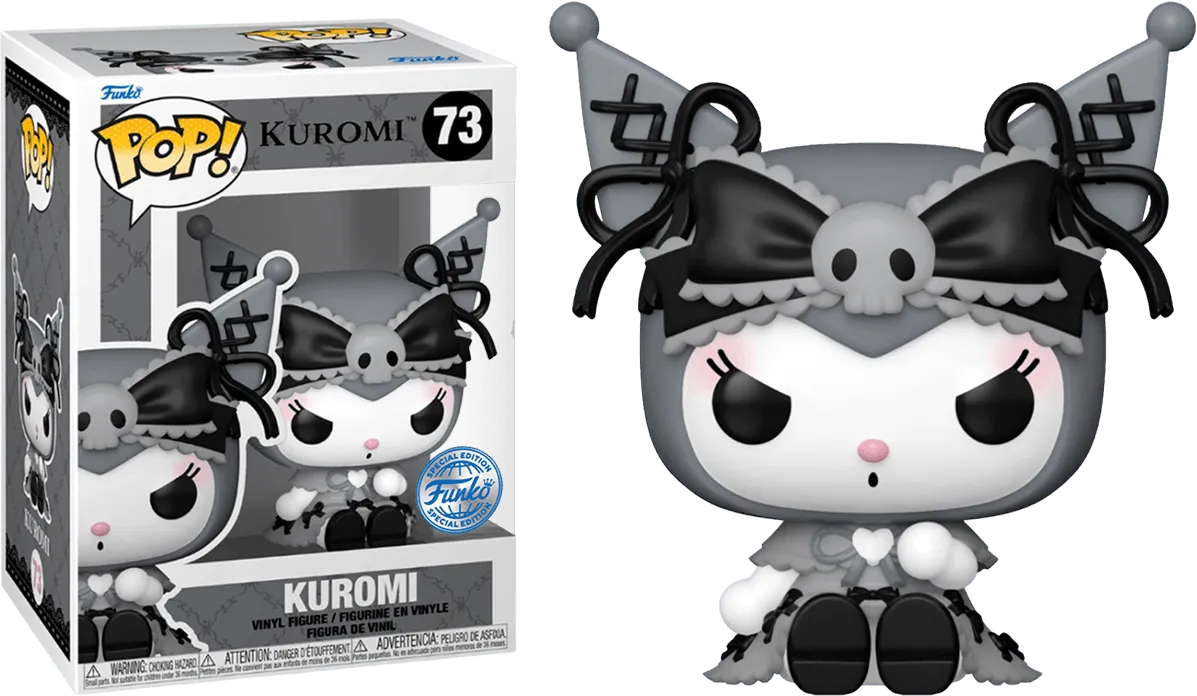 FUN74716 Hello Kitty - Kuromi (Lolita) US Exclusive Pop! Vinyl [RS] - Funko TBA - Titan Pop Culture