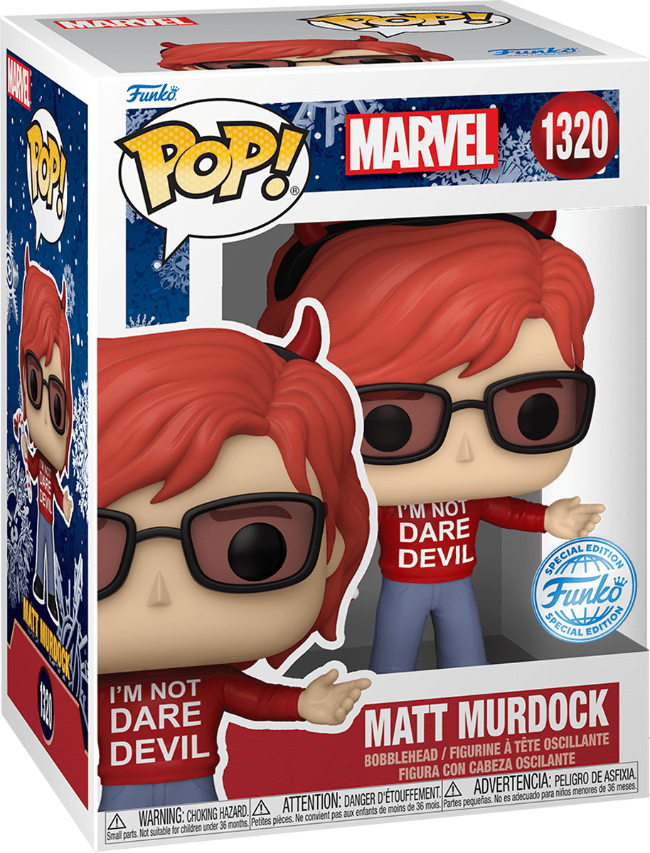 FUN74730 Marvel - Daredevil "I'm Not Dare Devil" Matt Murdock Pop! Vinyl - Funko - Titan Pop Culture