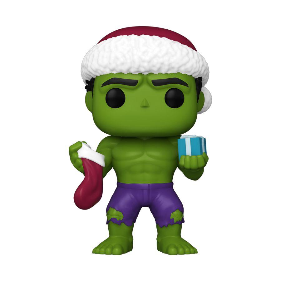 FUN74731 Marvel Comics - Green Hulk Holiday US Exclusive Pop! Vinyl [RS] - Funko - Titan Pop Culture